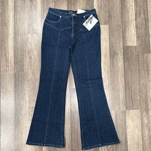 VINTAGE NWT R WEAR Rampage Clothing Co. Mid Wash Flare Jeans